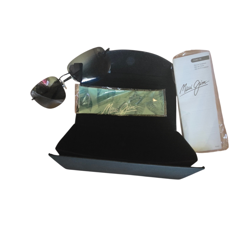 Maui Jim Sunglasses with Case MAUI Jim® MJ334-02 59.5□18-140 Made in Japan
